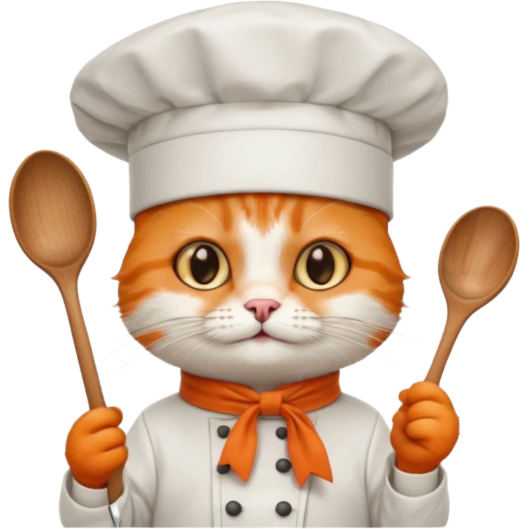 cat chef emoji