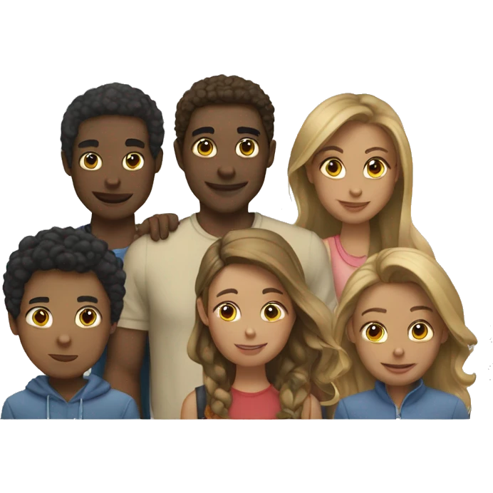 A group of friends emoji