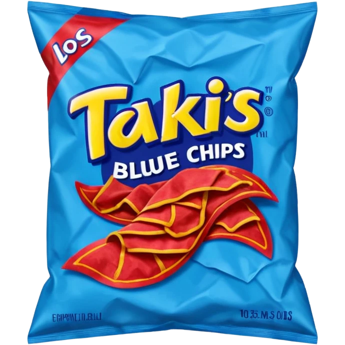 takiss  blue chips bag
 emoji