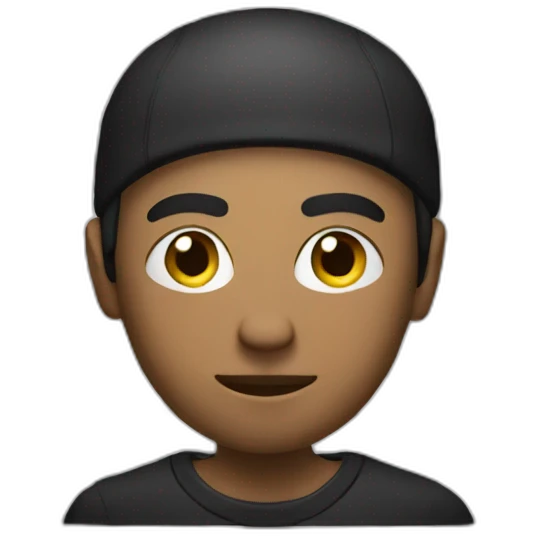 Thief with White and Black Shirt emoji