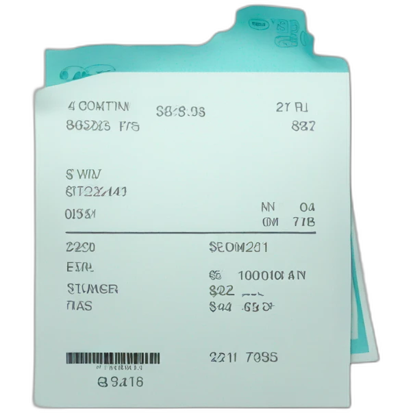 receipt  emoji
