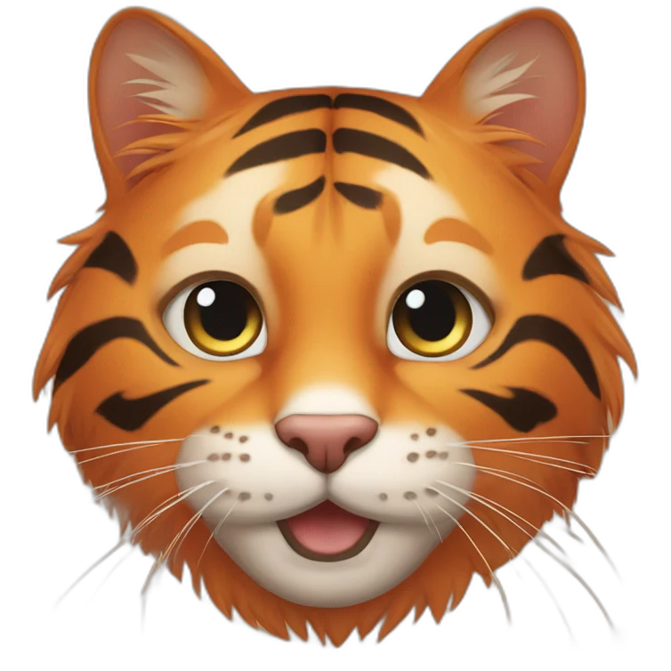 orange tiger cat emoji