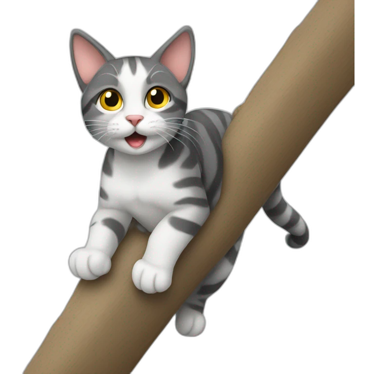 cat climber emoji