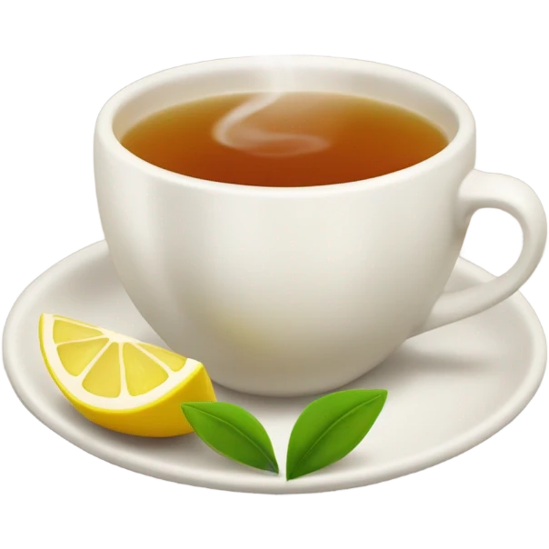 Hot cup of tea  emoji