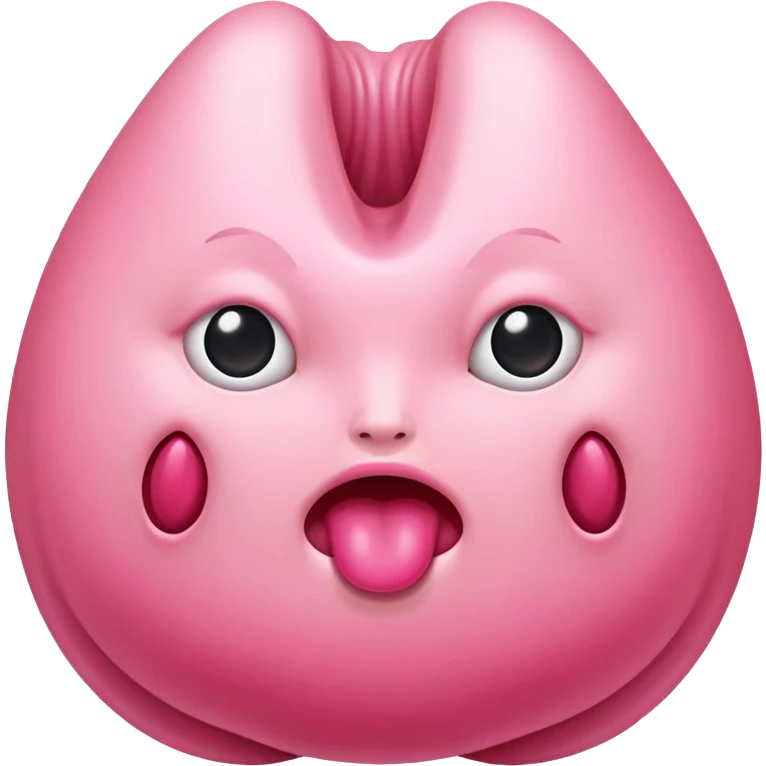 Fat vagina emoji