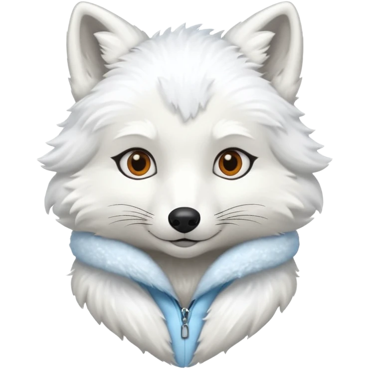 white fox emoji