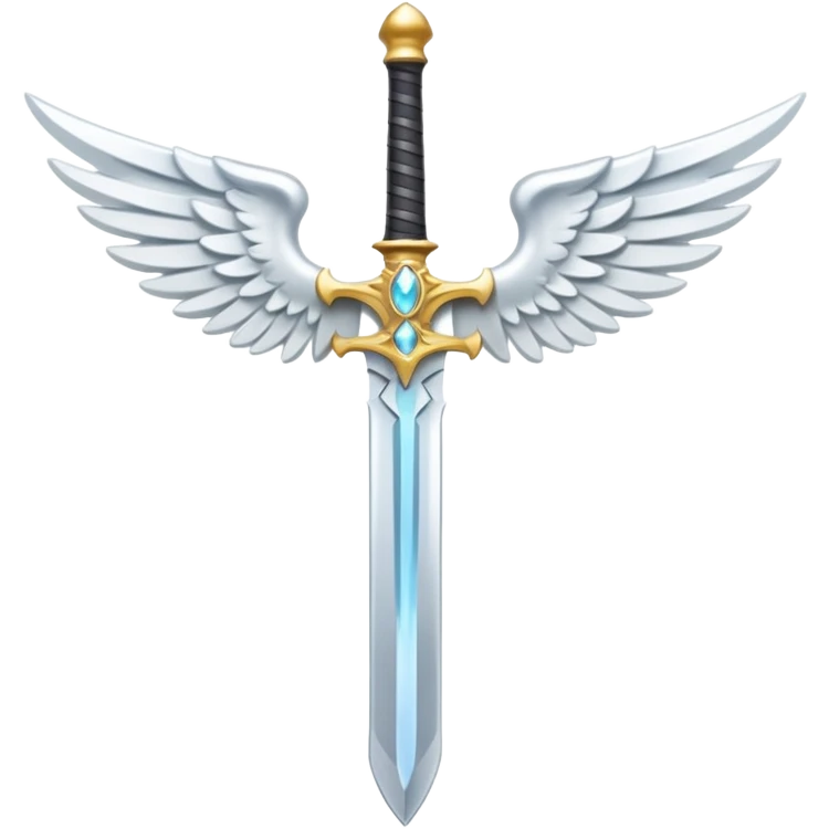angel sword emoji
