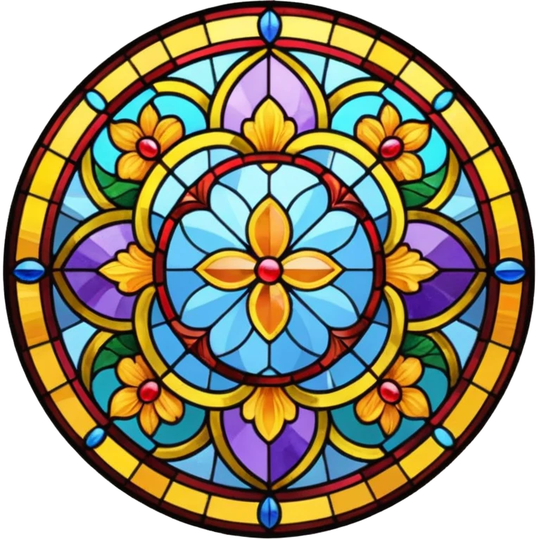 stained glasses  emoji