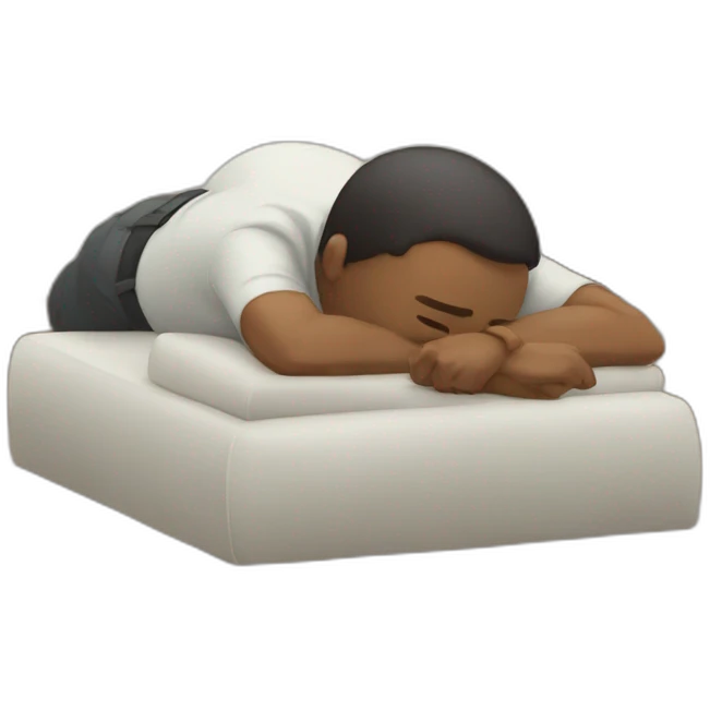 a fainting man emoji