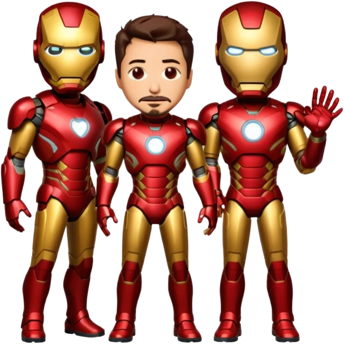 emoji of tony stark iron man emoji