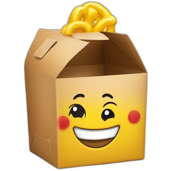 happy meal box emoji