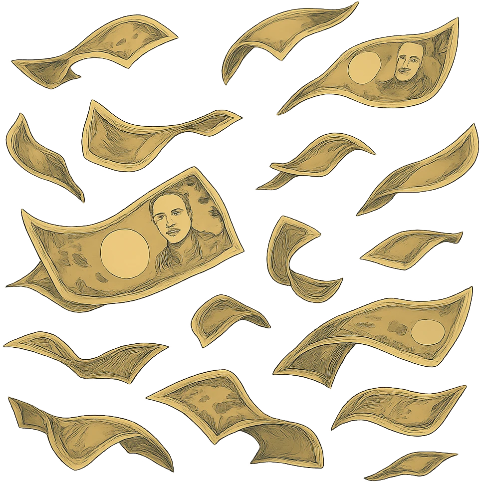 flying cash emoji
