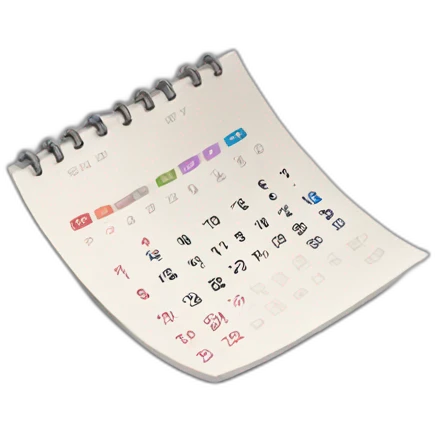 calendar emoji