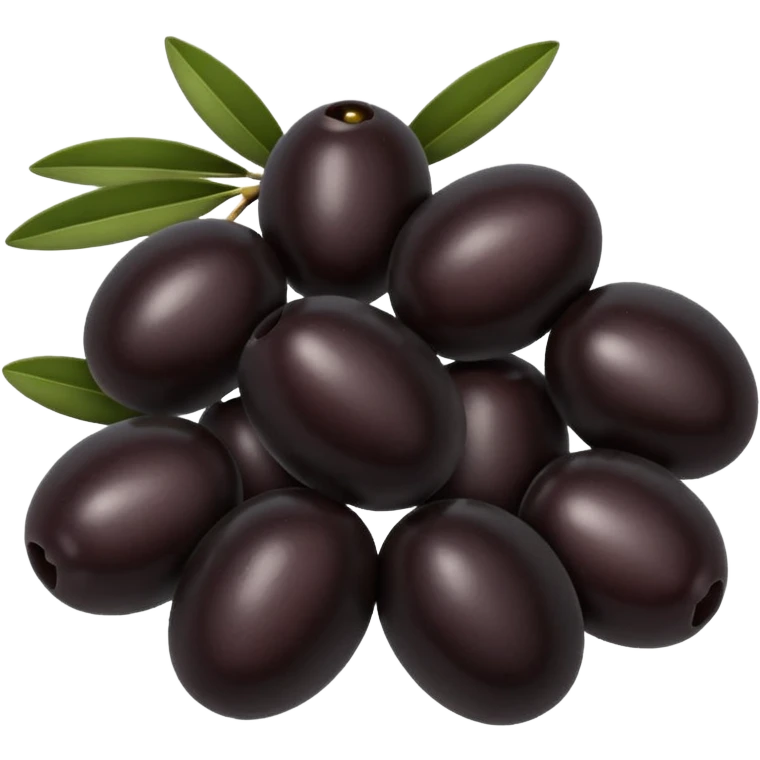 Black olives emoji