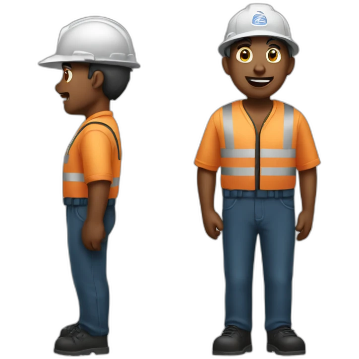 Garbage man emoji