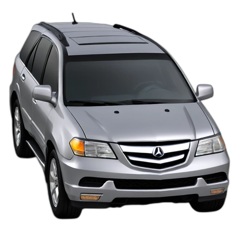 2002 Acura MDX silver emoji