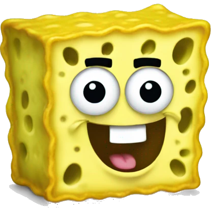 Yellow SpongeBob emoji