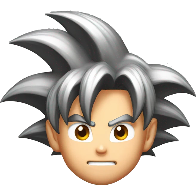 goku emoji head emoji