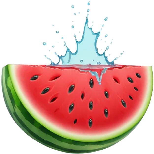 Smashed watermelon  emoji
