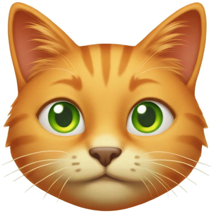 Orange cat emoji