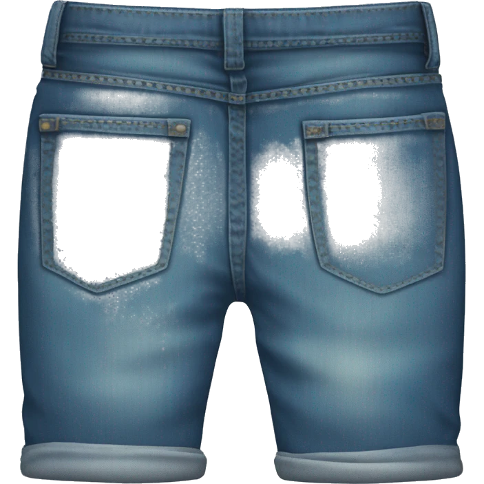 Old faded blue jeans emoji