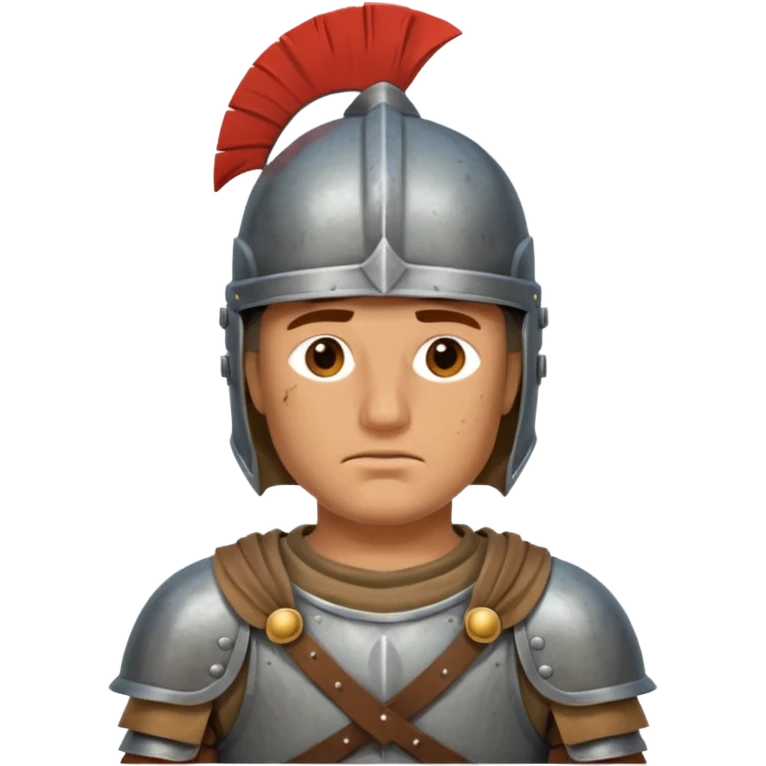 roman knight tired emoji