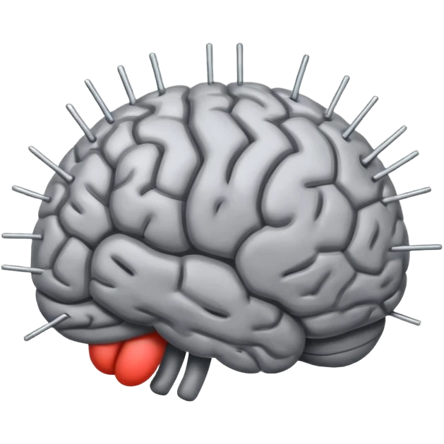 sick brain emoji