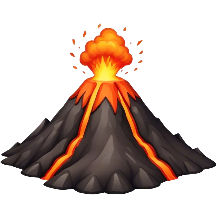 volcano emoji emoji