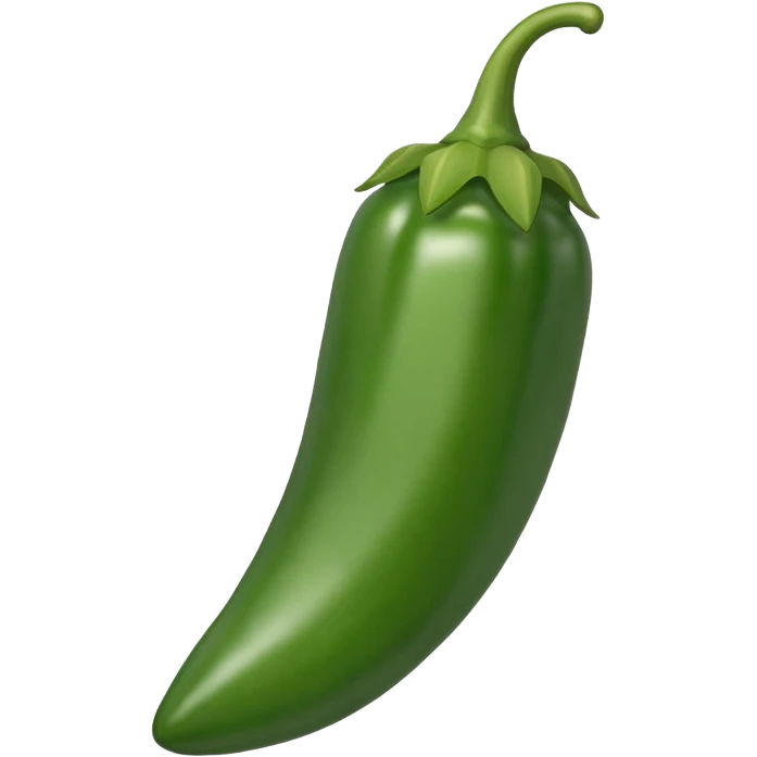 green jalapeno emoji