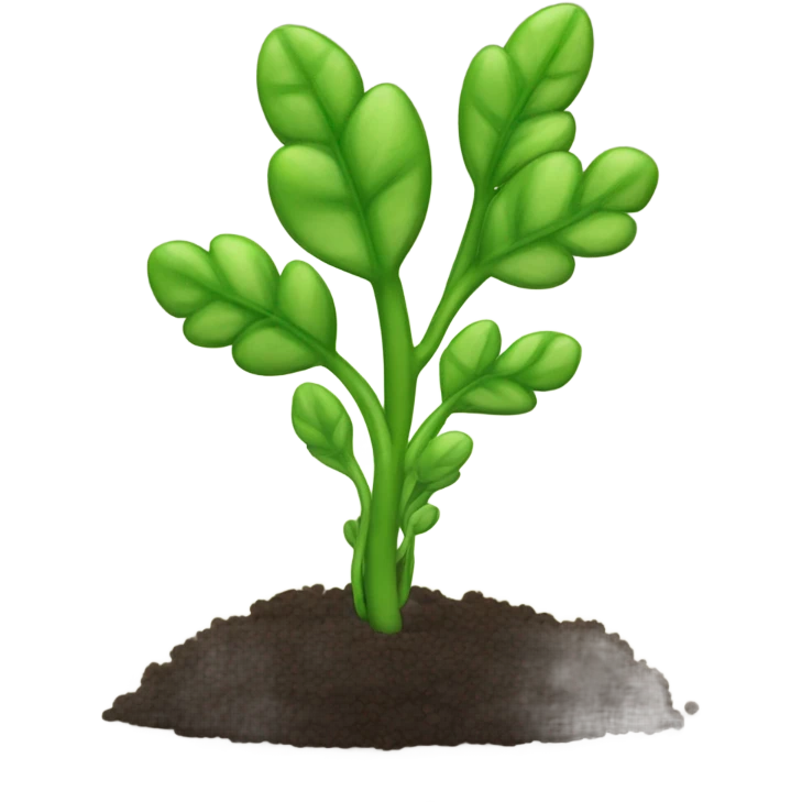 cress plant  emoji