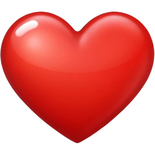 Real heart emoji