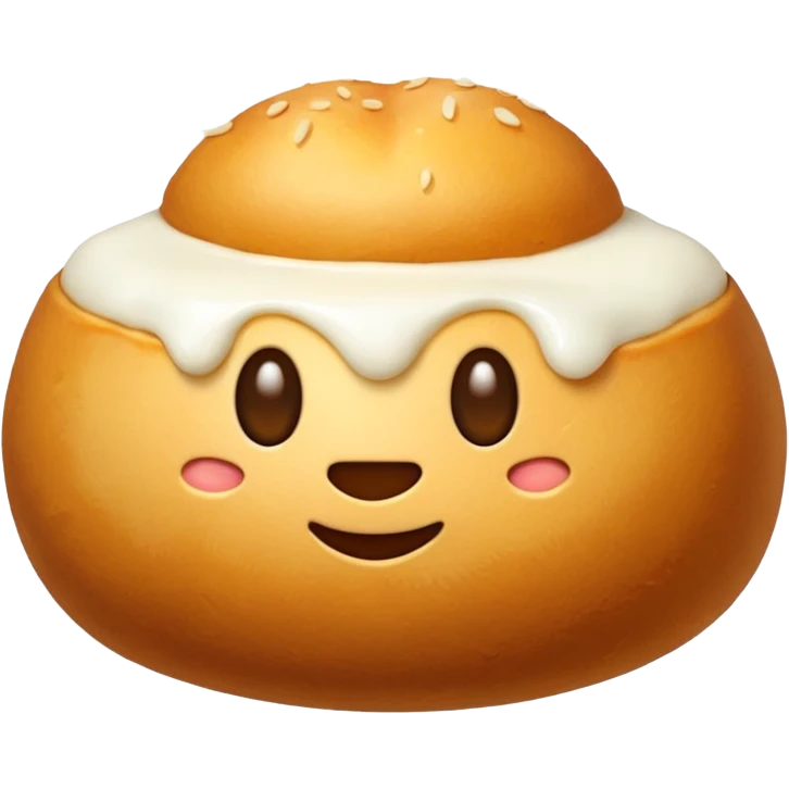 Mozzarella cheese balls emoji