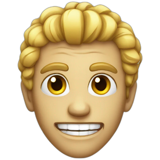 Evil smile emoji