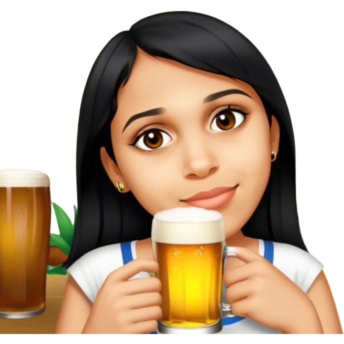 Cerveza Drinker emoji