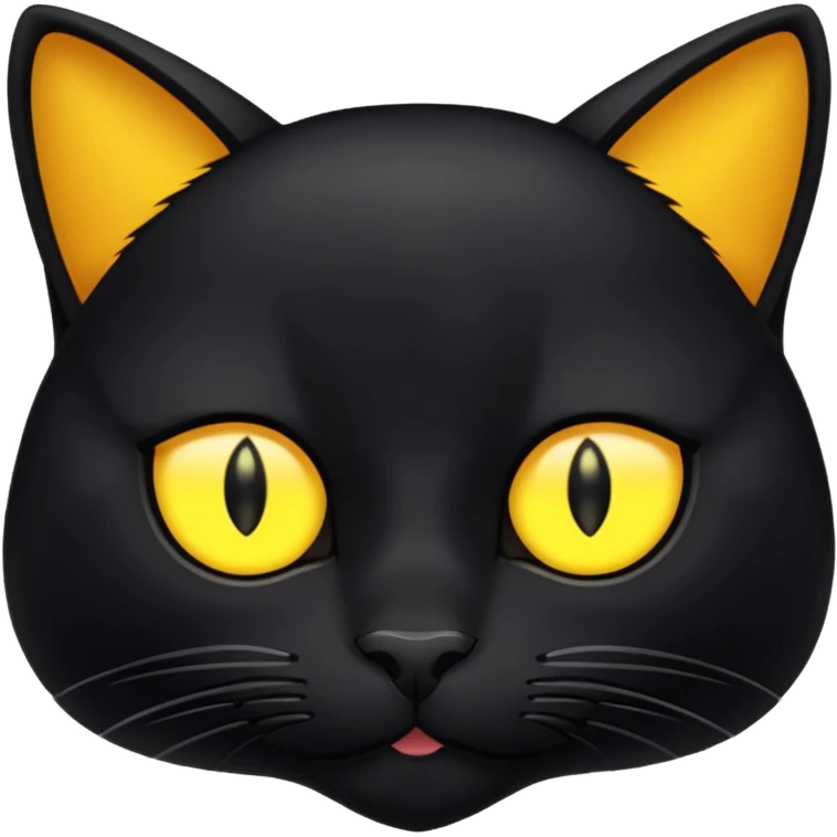 Чорний кіт emoji