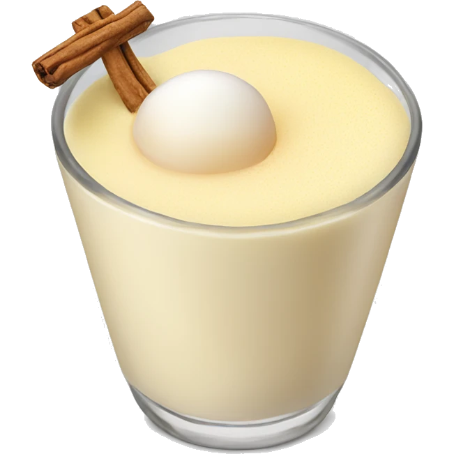 Egg nog  emoji