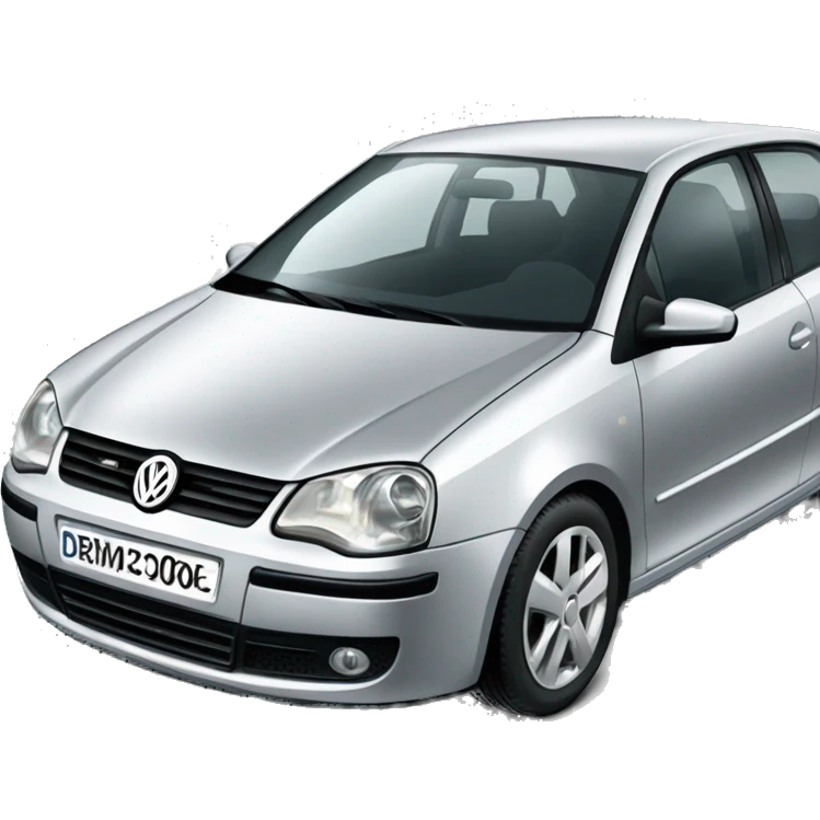 VW polo silber 2005 emoji