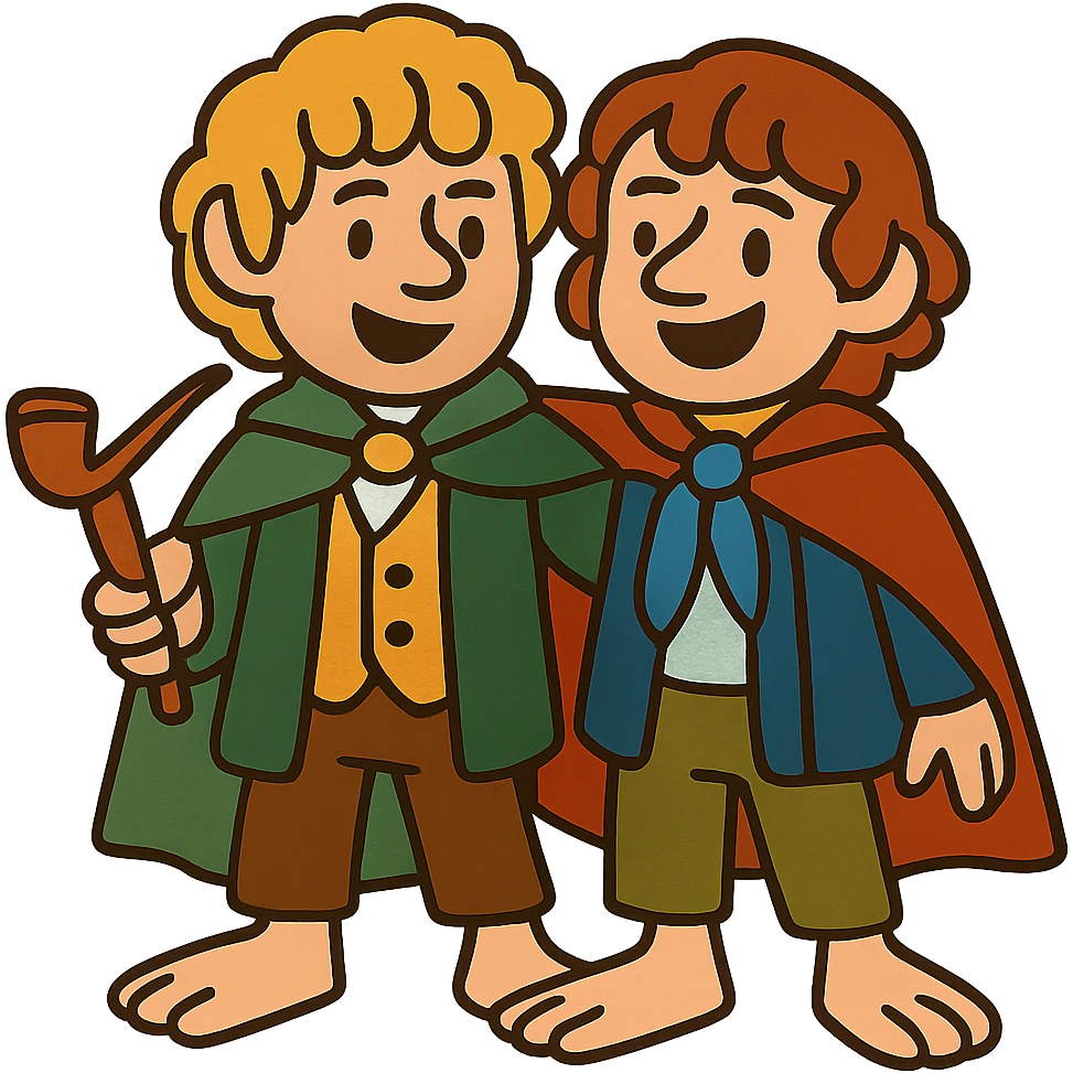 Merry and Pippin together emoji