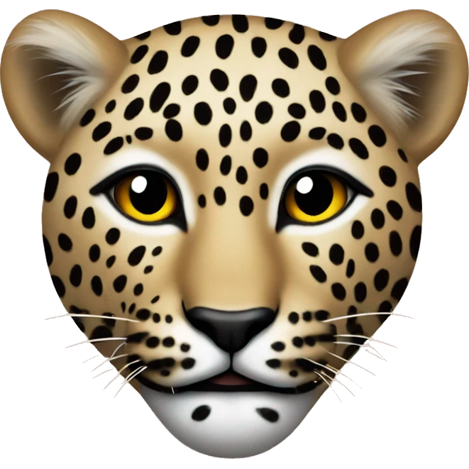 leopard heart emoji