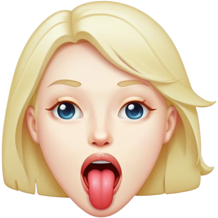 lit tongue out  emoji