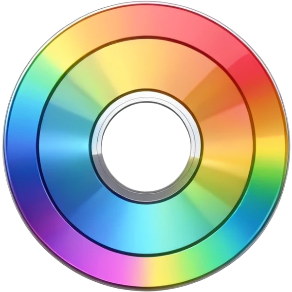 CD disc emoji