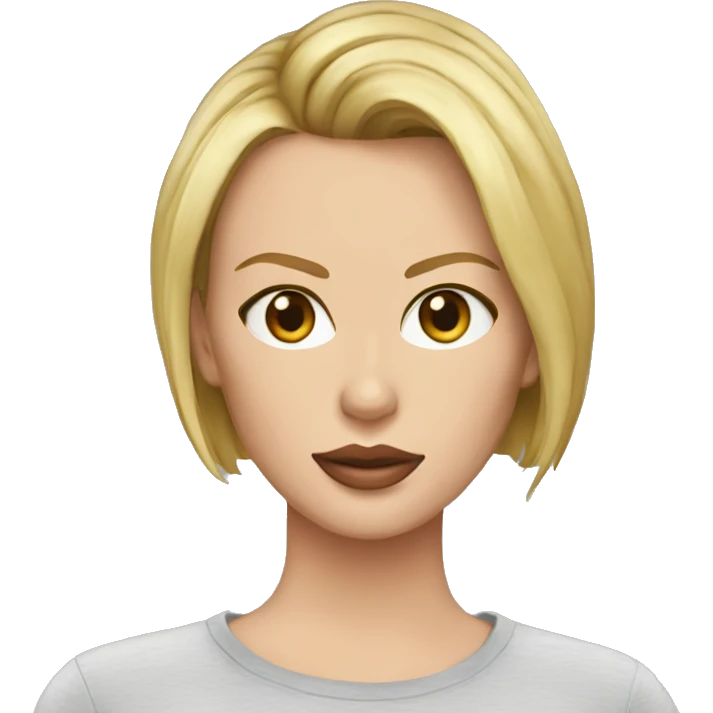 ultra realistic charlize theron wearing shirt emoji