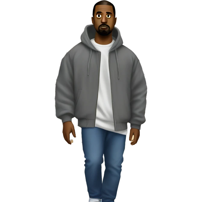 Kanye west shopping at ALDI’S emoji