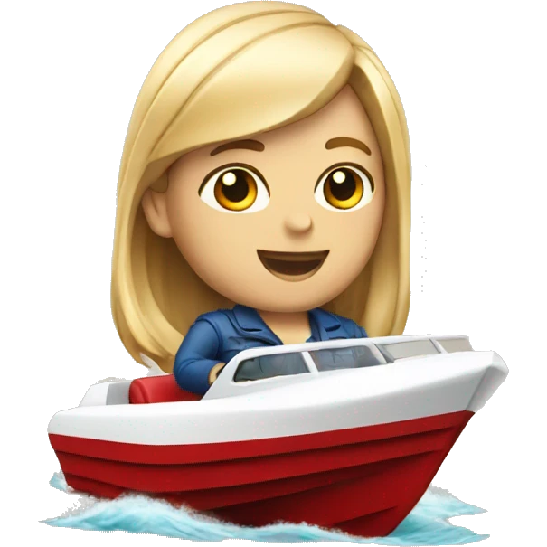 Speedboat emoji