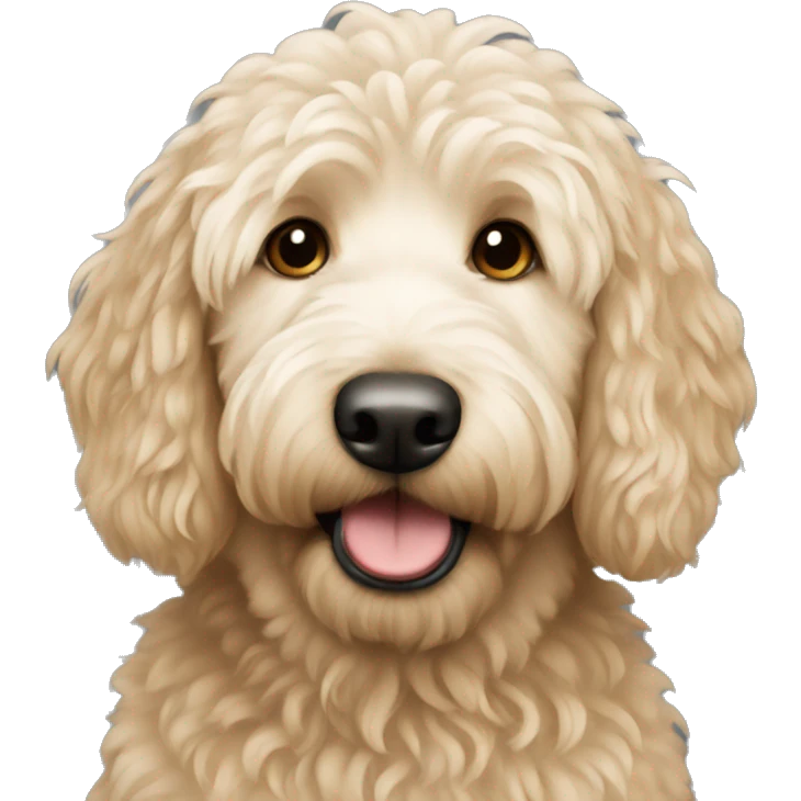 Golden doodle  emoji