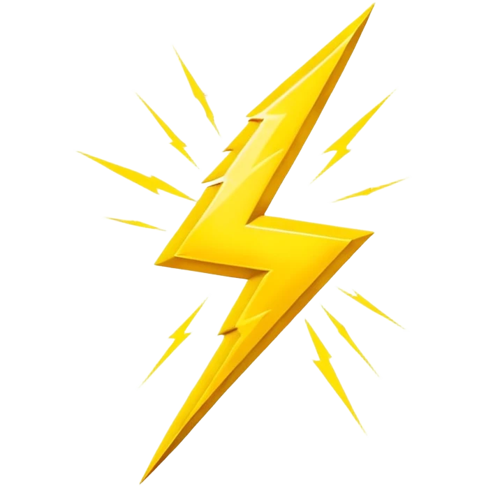 Harry Potter lightning bolt emoji