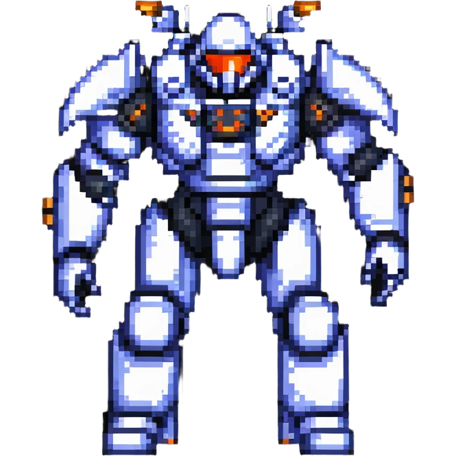 Helldiver soldier with giant mech suit emoji