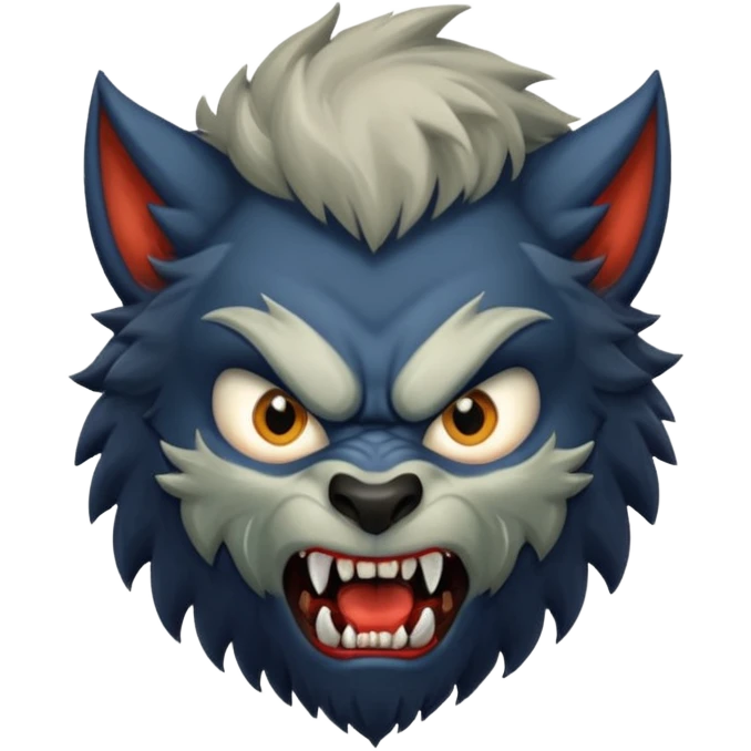 When boy becomes werewolf. emoji