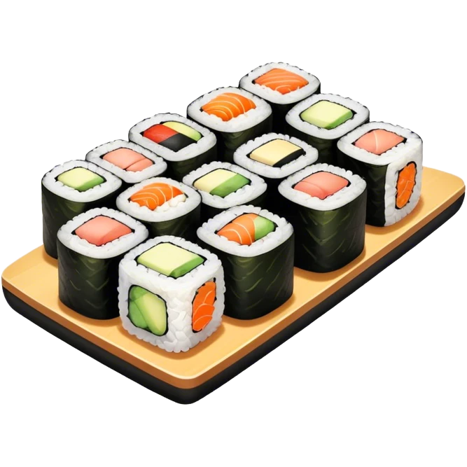 I need a logo for a fancy sushi restaurant emoji