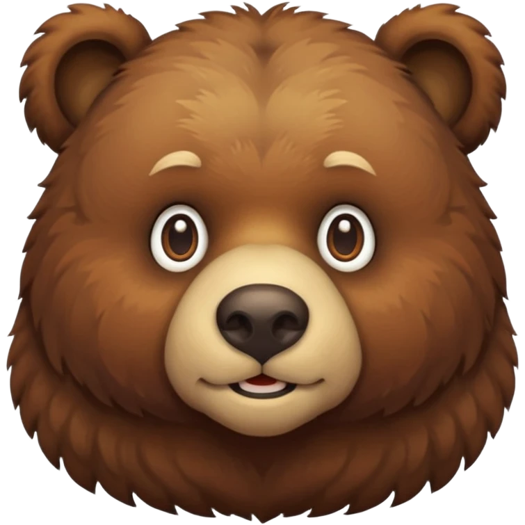 Brown bear aesthetic  emoji